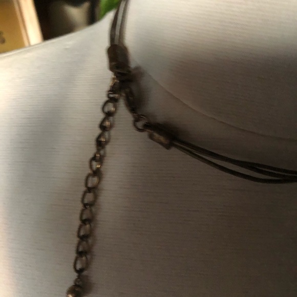 Chico’s multi strand choker statement necklace multi layer beaded - Picture 8 of 10